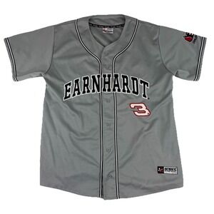Vintage Dale Earnhardt Sr 3 NASCAR Baseball Style Jersey Men XL Chase Authentics